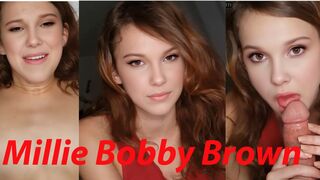 Millie Bobby Brown sleeps with you